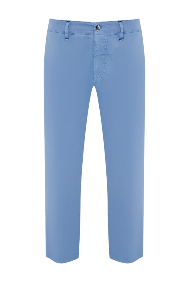 Zilli man blue cotton jeans for men купить с ценами и фото 164648 - photo 1