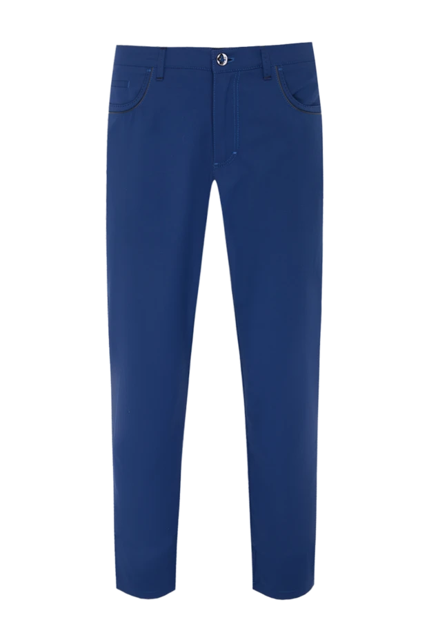 Zilli man blue cotton trousers for men 164649 - photo 1