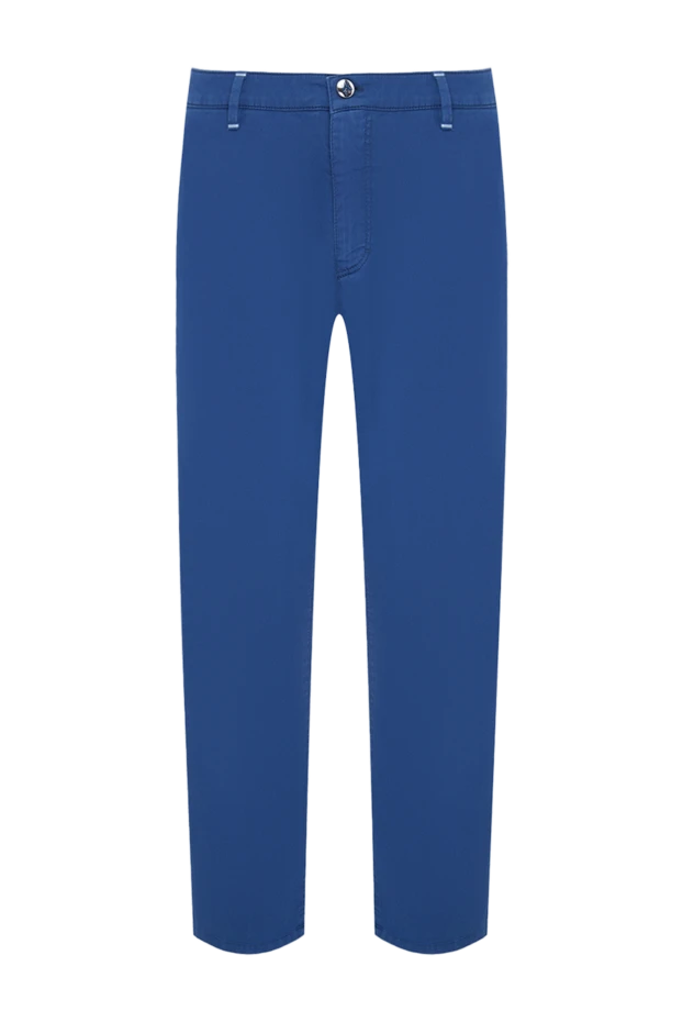 Zilli man blue cotton jeans for men купить с ценами и фото 164659 - photo 1