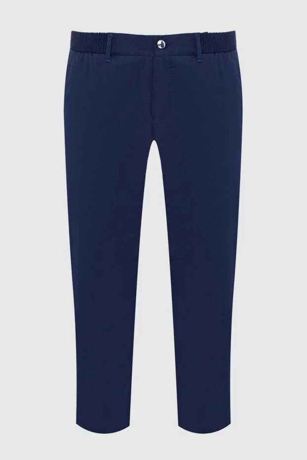 Zilli man men's blue trousers купить с ценами и фото 164670 - photo 1