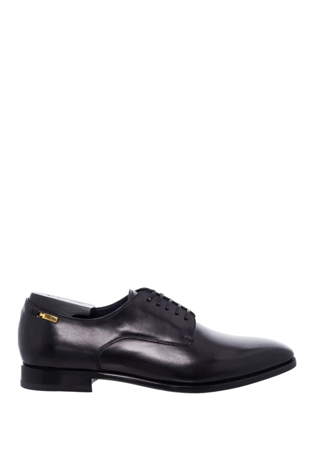 Zilli man men's black leather shoes купить с ценами и фото 164687 - photo 1