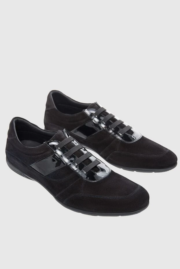 Zilli man black suede sneakers for men 164707 - photo 3