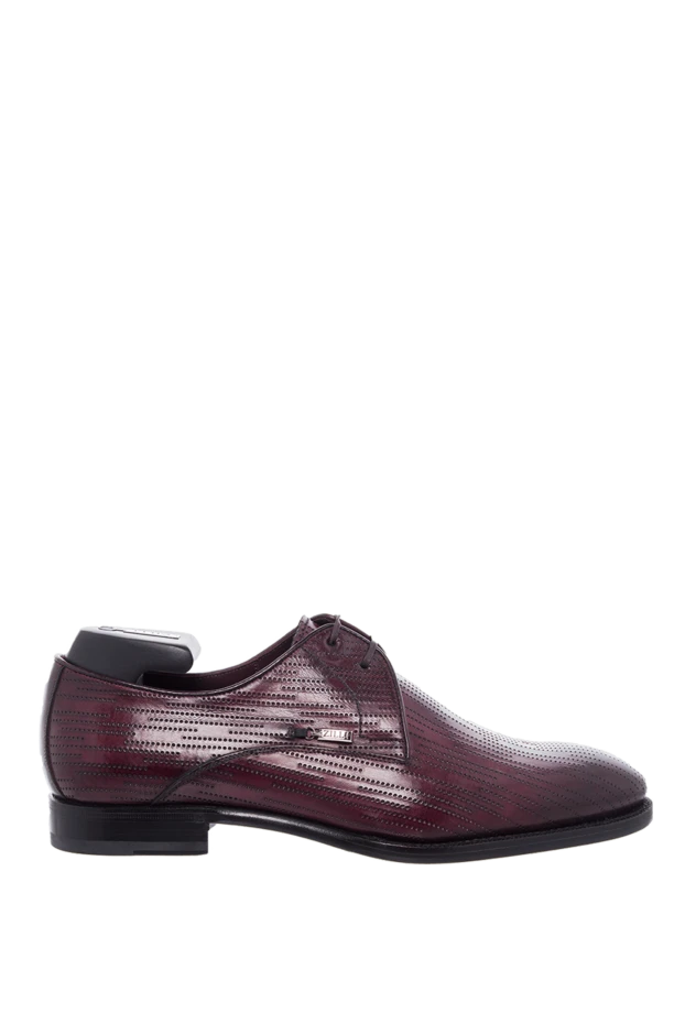 Zilli man shoes for men made of leather burgundy купить с ценами и фото 164718 - photo 1