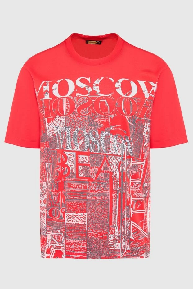 Zilli футболка из хлопка красная 164798 - фото 1