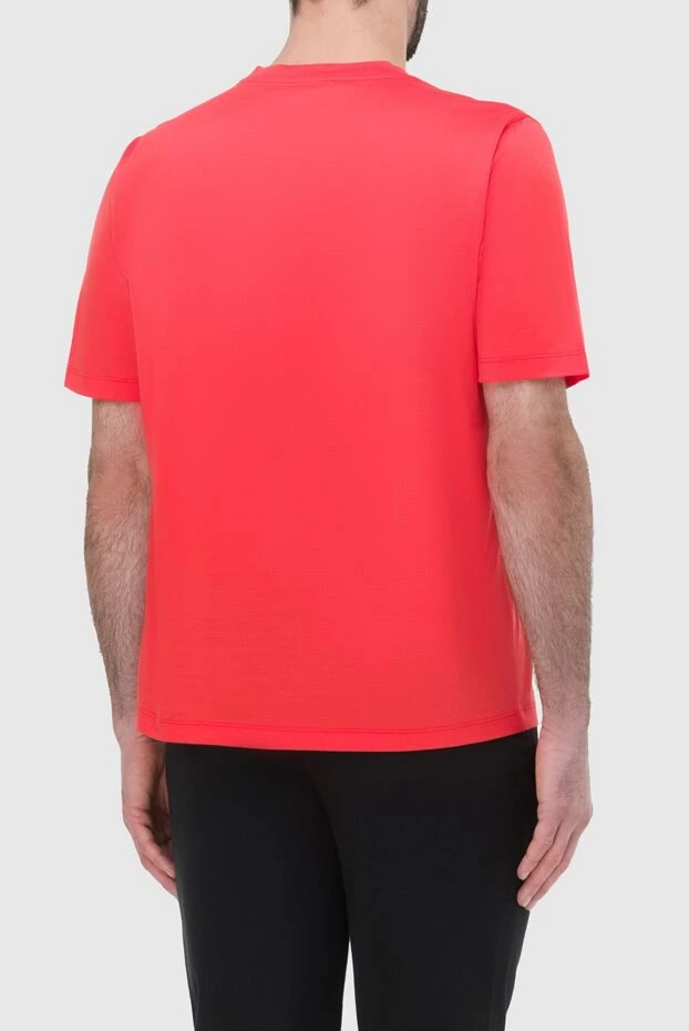 Zilli қызыл мақтадан жасалған футболка 164798 - фото 3