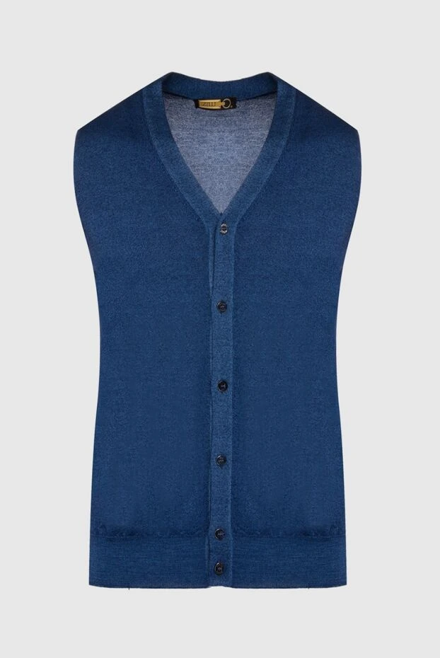 Zilli man men's blue vest купить с ценами и фото 164852 - photo 1