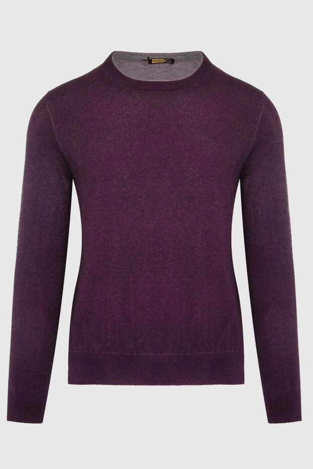 Zilli man cashmere jumper burgundy for men купить с ценами и фото 164984 - photo 1