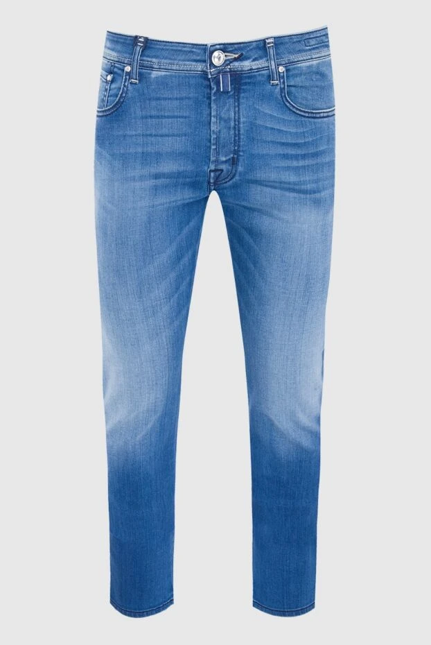 Jacob Cohen man cotton and elastane blue jeans for men купить с ценами и фото 165107 - photo 1