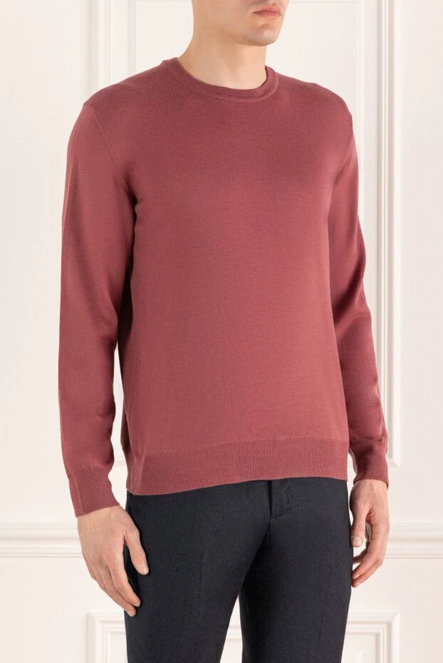 Dalmine мужской джемпер из тонкой шерсти с мягкой текстурой и аккуратной посадкой
 165181 - фото 3