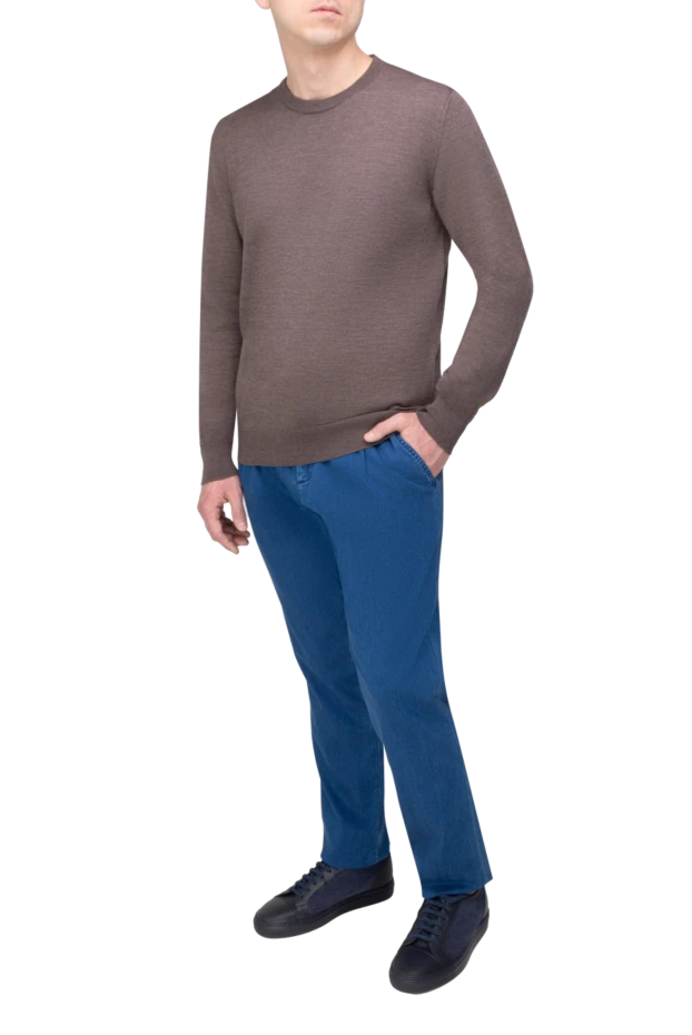 Dalmine man brown wool jumper for men купить с ценами и фото 165191 - photo 2