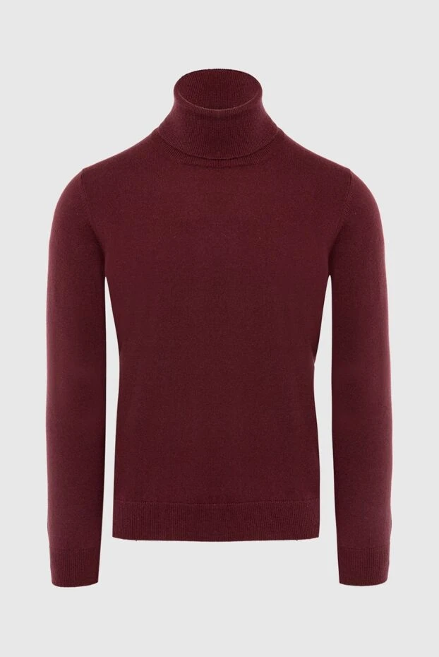 Malo man men's cashmere golf burgundy купить с ценами и фото 165288 - photo 1