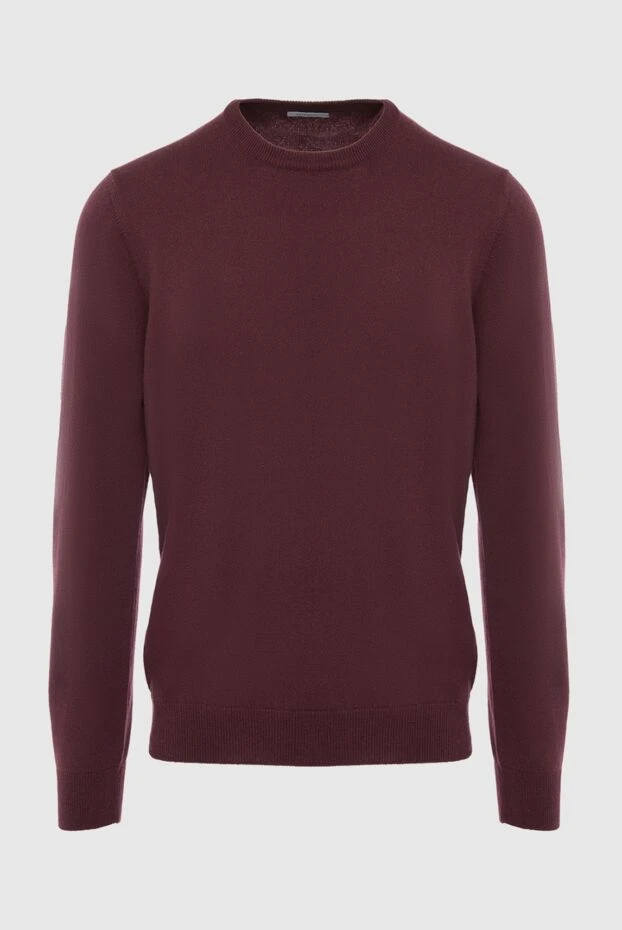 Malo man cashmere jumper burgundy for men купить с ценами и фото 165306 - photo 1