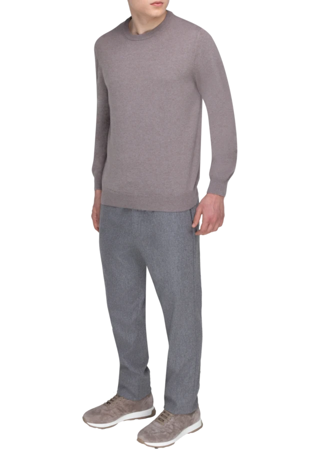 Malo man cashmere jumper beige for men купить с ценами и фото 165309 - photo 2