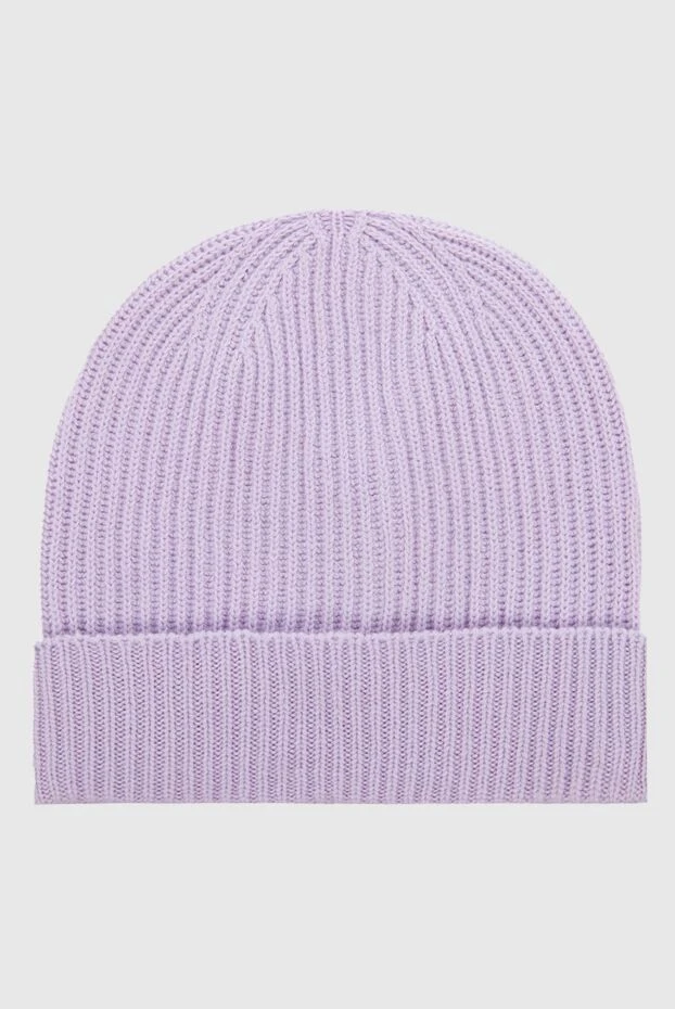 Malo woman purple cashmere hat for women купить с ценами и фото 165334 - photo 1