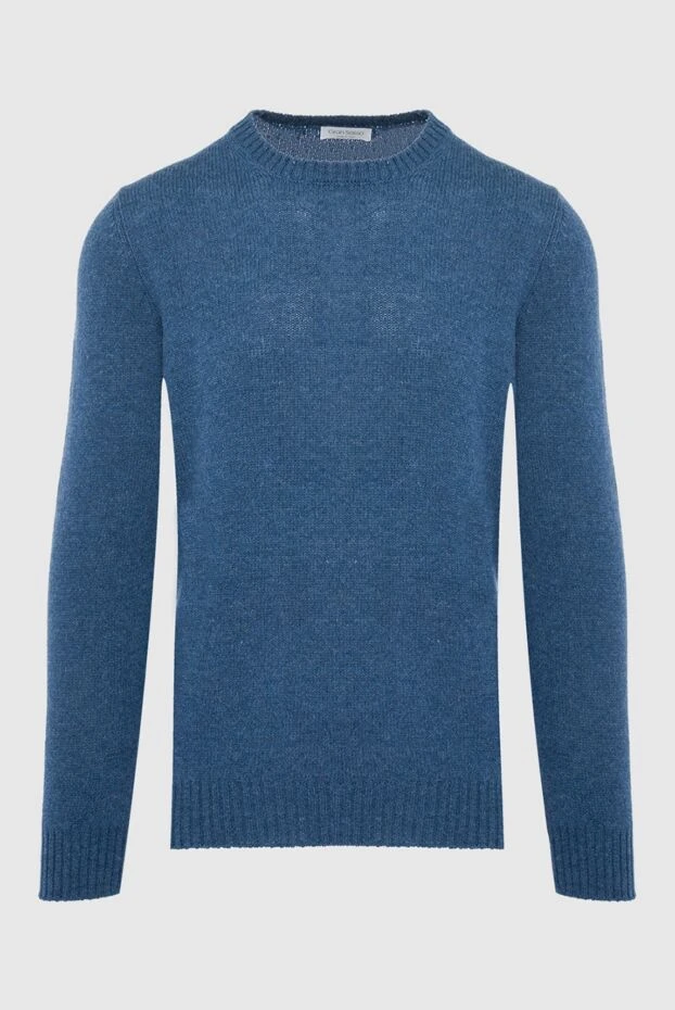 Gran Sasso man wool jumper blue for men купить с ценами и фото 165359 - photo 1