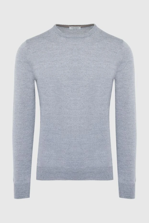 Gran Sasso man wool jumper gray for men купить с ценами и фото 165491 - photo 1