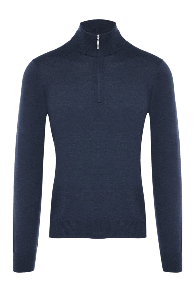 Gran Sasso man wool troyer blue for men купить с ценами и фото 165508 - photo 1