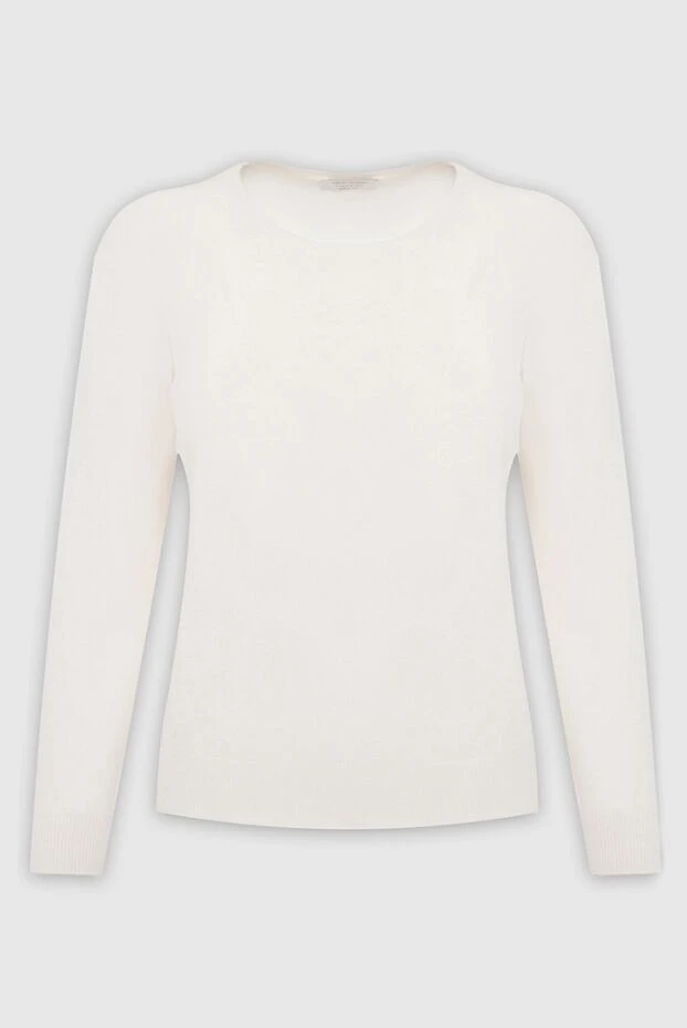 Gran Sasso woman women's white wool jumper купить с ценами и фото 165529 - photo 1