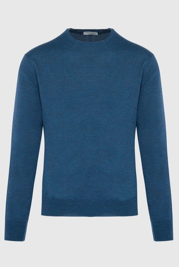 Gran Sasso man wool jumper blue for men купить с ценами и фото 165540 - photo 1