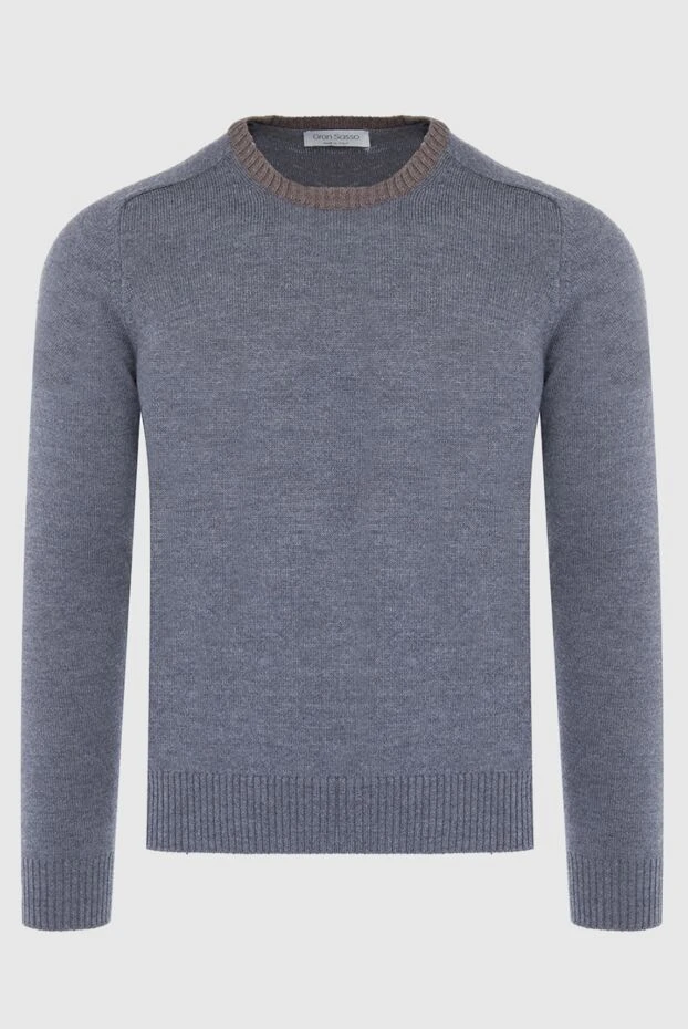 Gran Sasso man wool jumper gray for men купить с ценами и фото 165633 - photo 1