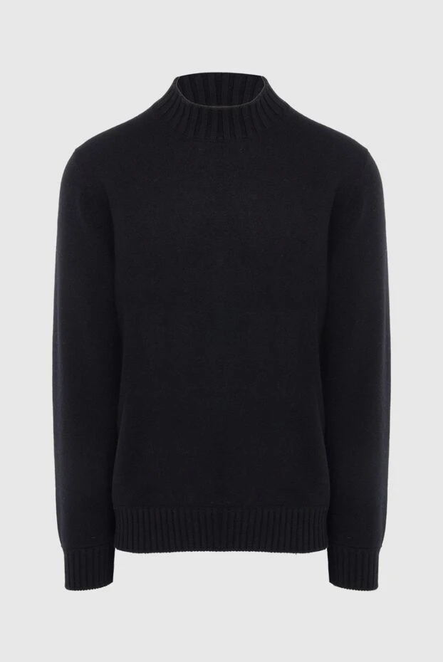 Gran Sasso man cashmere jumper black for men купить с ценами и фото 165700 - photo 1