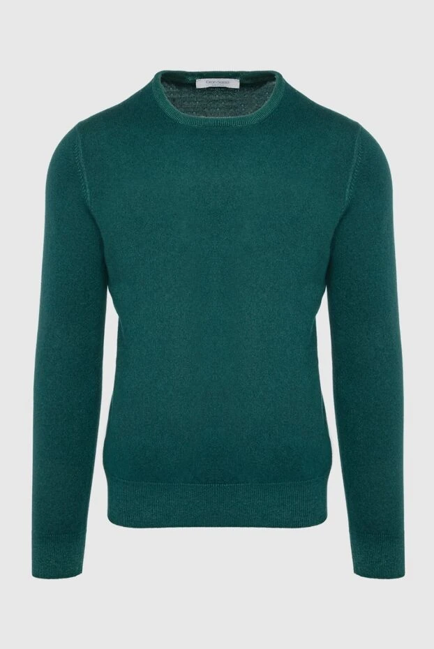 Gran Sasso man cashmere jumper green for men купить с ценами и фото 165710 - photo 1