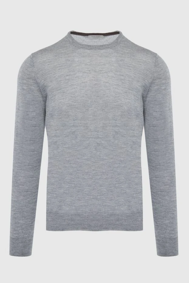 Gran Sasso man cashmere jumper gray for men купить с ценами и фото 165730 - photo 1