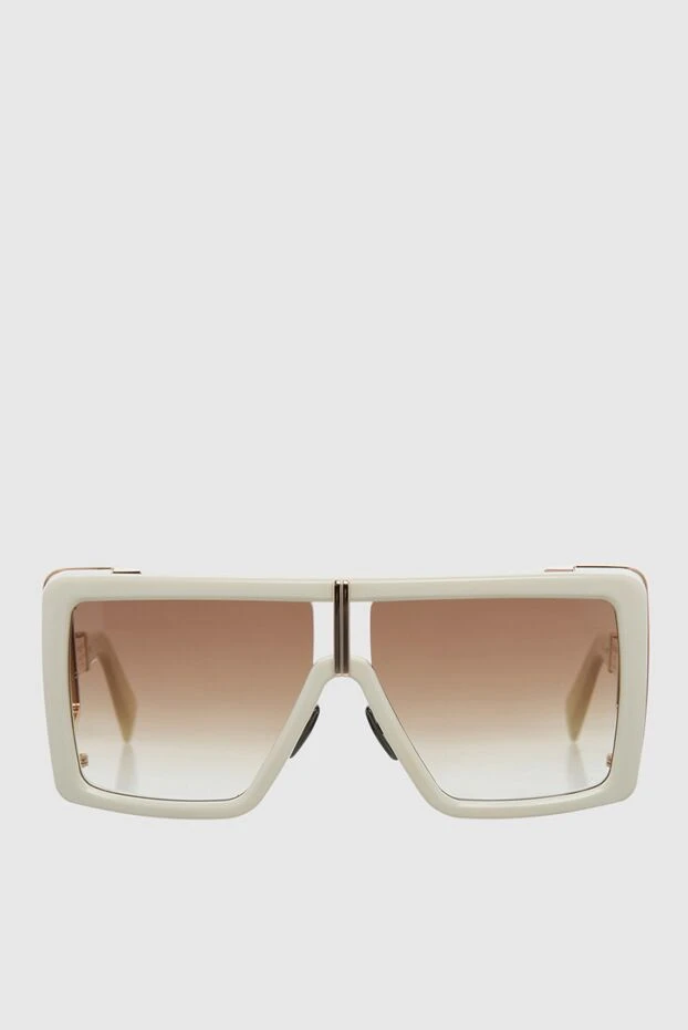 Balmain woman white plastic and metal glasses for women купить с ценами и фото 165808 - photo 1