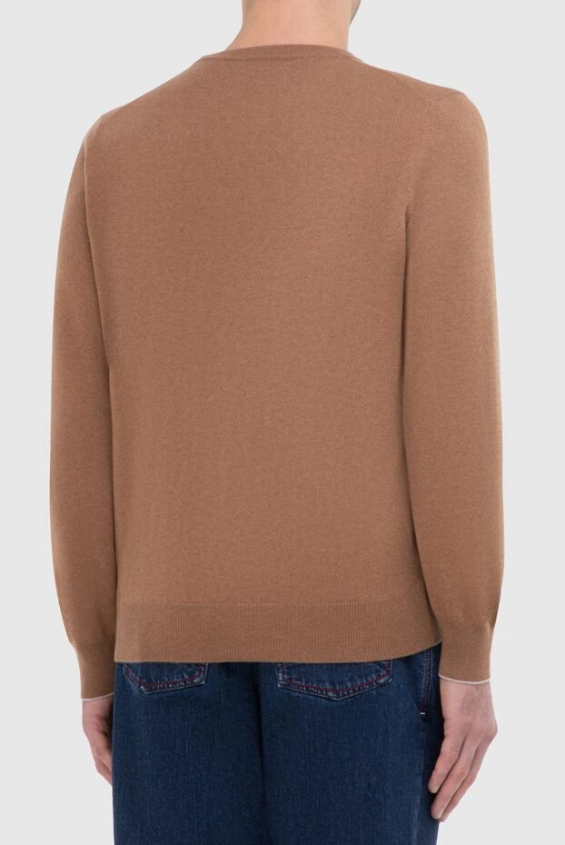 Brunello Cucinelli жылы тондағы ерлерге арналған жұмсақ кашемир джемпері
 165930 - фото 3