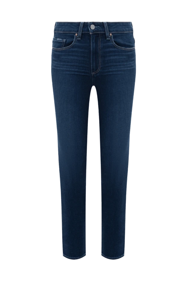 Paige woman blue cotton jeans for women купить с ценами и фото 165940 - photo 1