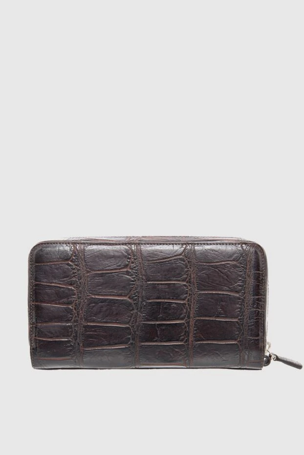 Tardini man brown men's crocodile leather clutch купить с ценами и фото 166008 - photo 1