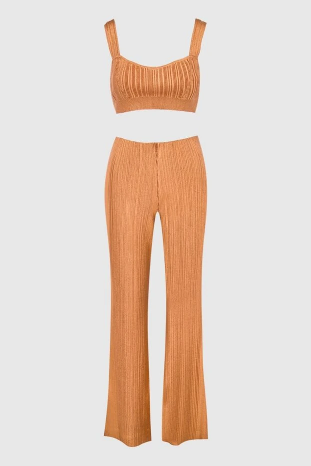 Herve Leger woman women's brown trouser suit купить с ценами и фото 166169 - photo 1