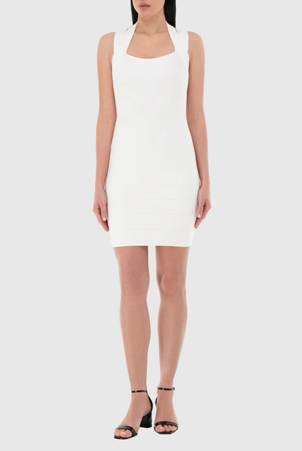 Herve Leger woman white dress for women купить с ценами и фото 166175 - photo 2