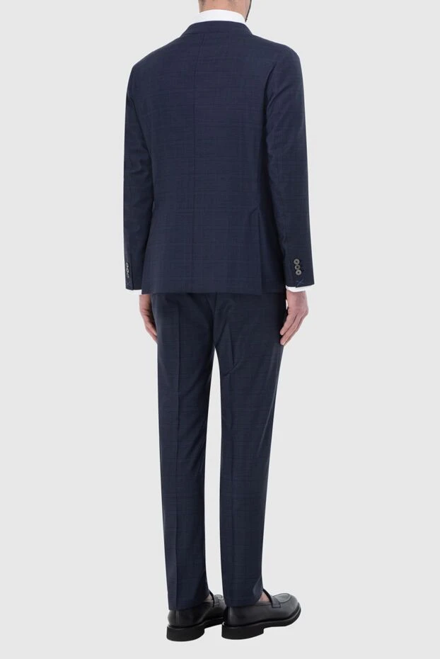 Tombolini man men's suit made of wool blue 166208 - photo 3