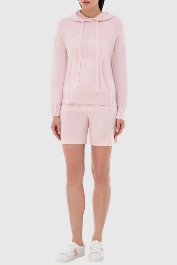 P.A.R.O.S.H. woman women's pink cashmere shorts suit купить с ценами и фото 166226 - photo 2