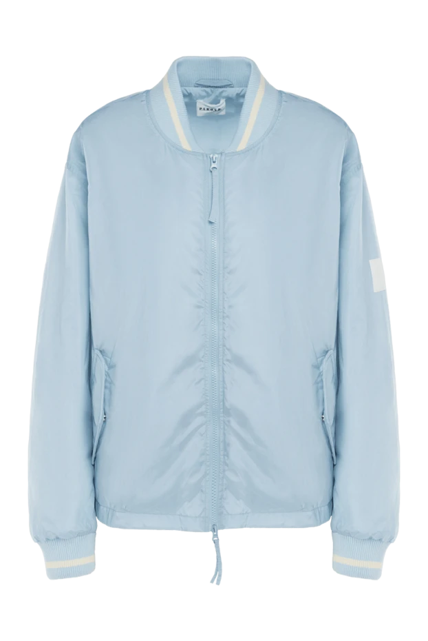 P.A.R.O.S.H. woman women's blue polyamide jacket купить с ценами и фото 166232 - photo 1