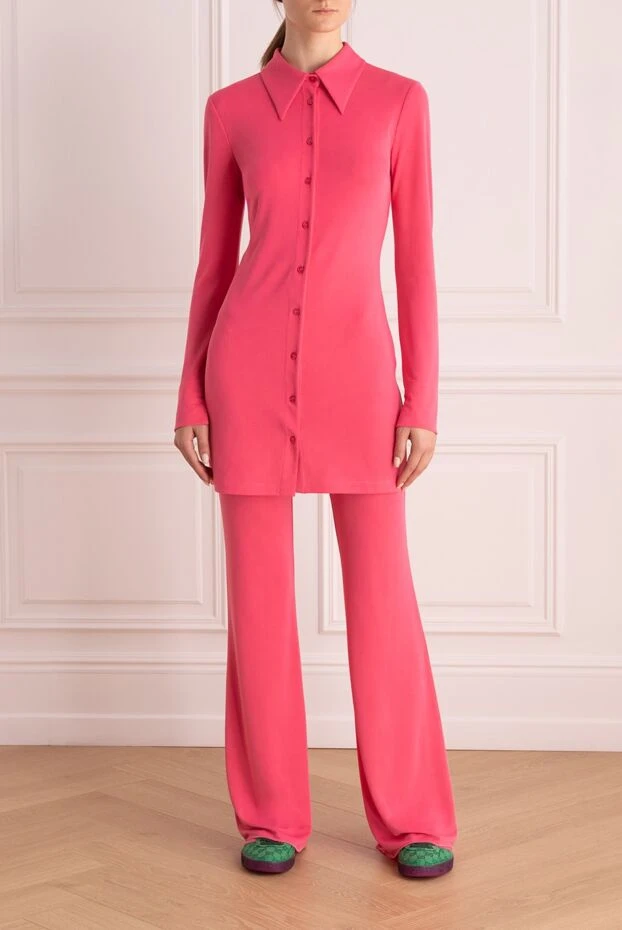 The Andamane woman women's pink polyester and elastane trouser suit купить с ценами и фото 166260 - photo 2