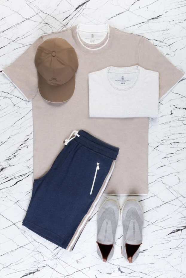 Әйелдерге арналған сұр мақта және полиамидті шалбар - фото 2