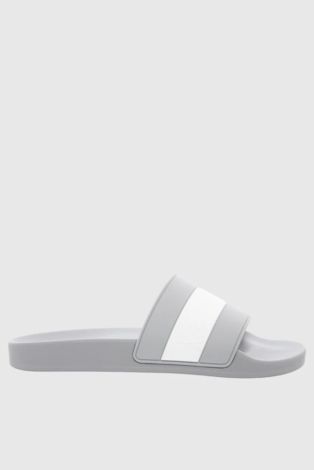 Gray polyurethane slippers for men - photo 1