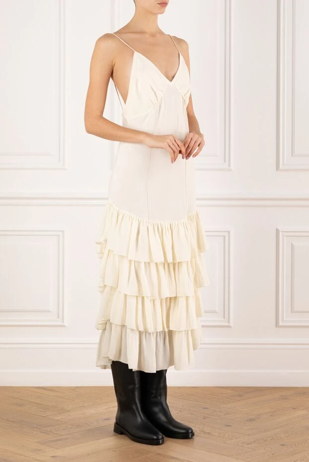 Maticevski woman white polyester dress for women 168724 - photo 3