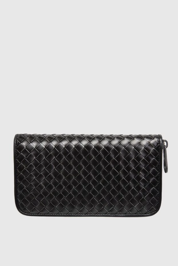 Bottega Veneta man black men's clutch bag made of genuine leather купить с ценами и фото 166503 - photo 1