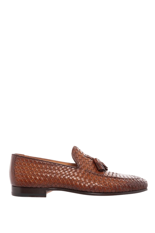 Magnanni man men's leather loafers brown купить с ценами и фото 166545 - photo 1