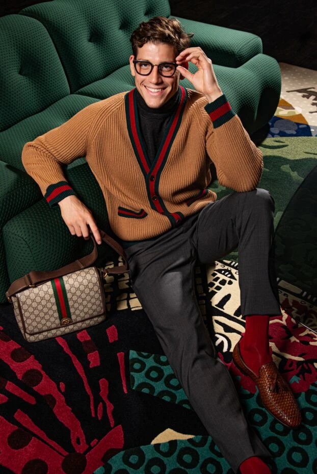 Magnanni қоңыр тоқыма былғарыдан жасалған былғарыдан тоқылған лоферлер
166545 - фото 2