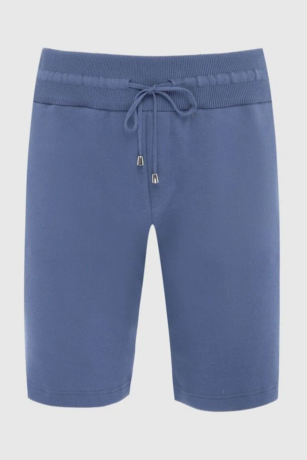 Blue cotton shorts for men - photo 1
