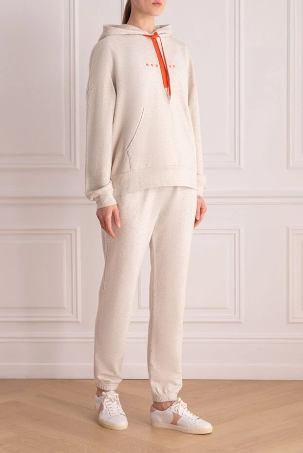 Mother Denim табиғи мақтадан тігілген, жеңіл, капюшоны бар әйелдер костюмі
 166659 - фото 3