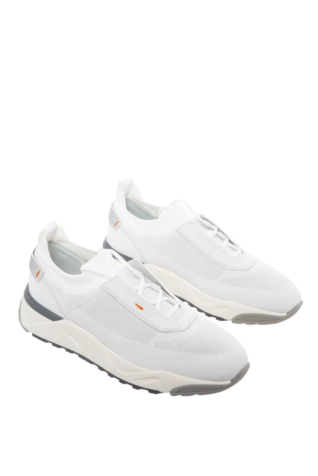 Fabiana Filippi woman white linen and polyamide sneakers for women 168770 - photo 3