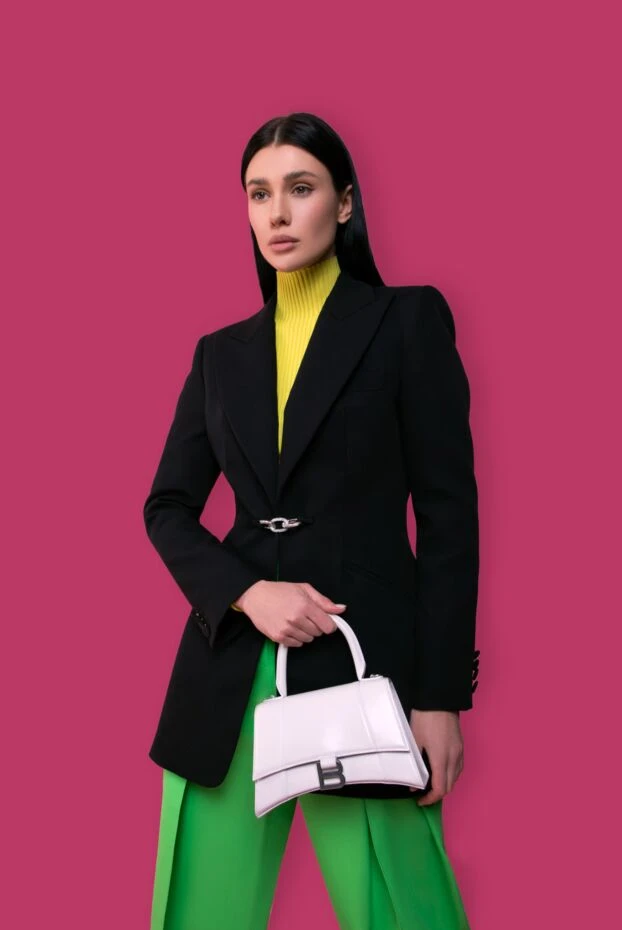 Giuseppe Di Morabito костюм брючный из вискозы и льна зеленый женский 166711 - фото 2