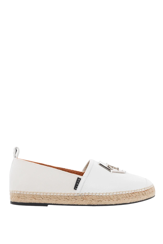 Philipp Plein man espadrilles cotton and white leather for men купить с ценами и фото 166845 - photo 1