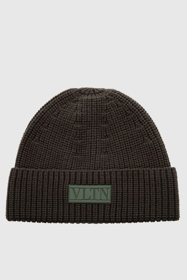 Valentino man green wool hat for men купить с ценами и фото 166955 - photo 1