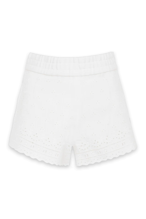 Dolce & Gabbana woman white linen shorts for women купить с ценами и фото 166962 - photo 1